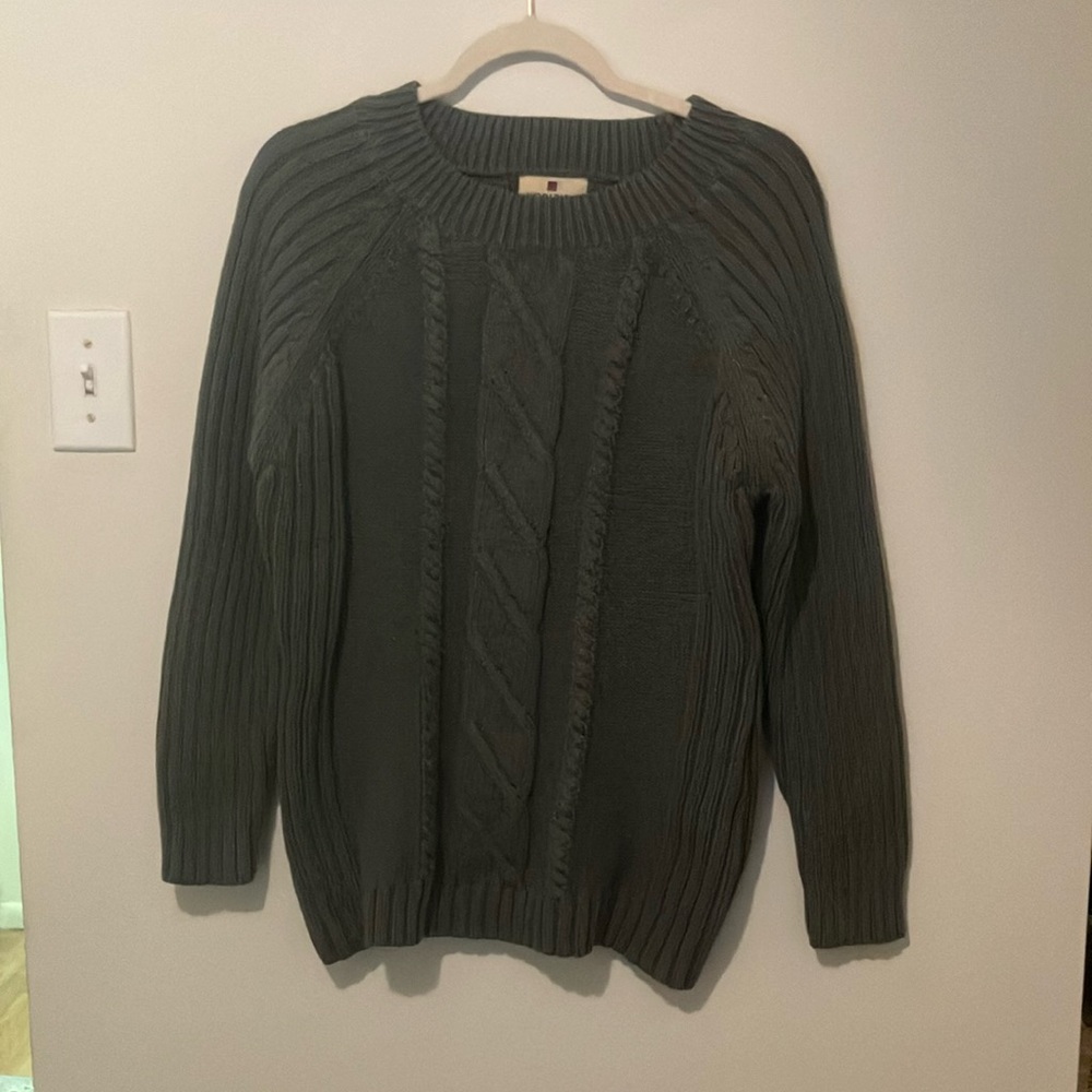 vintage Woolrich cable knit sweater women’s L